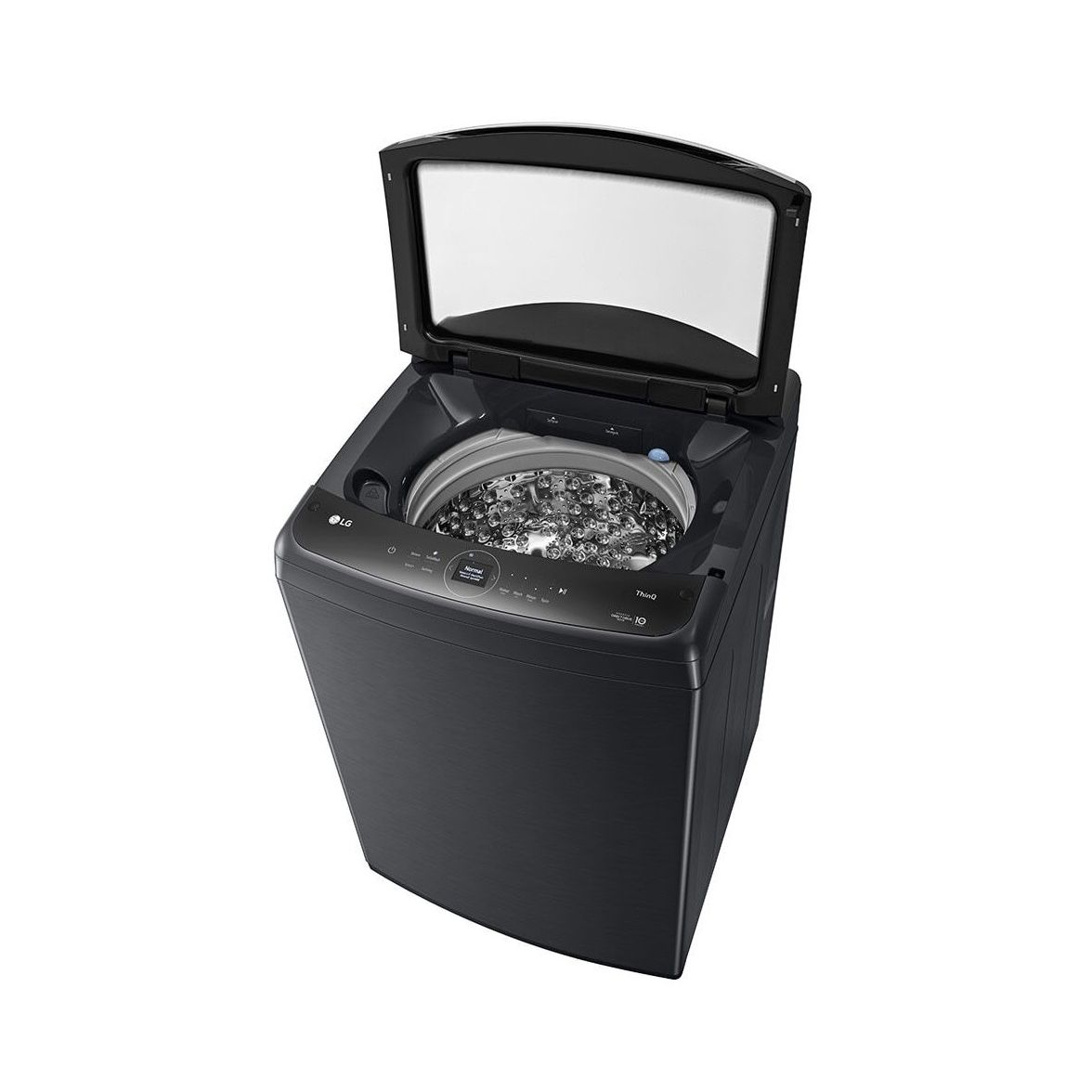 غسالة ملابس اوتوماتيك تحميل علوي انفيرتر ال جي T23H9EFHST ، سعة 23 كجم ، اسود - T23H9EFHST