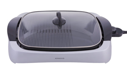 شواية كهرباء كينوود ، فضي واسود - HG266
