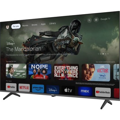 تلفزيون سمارت هاير ، مقاس 55 بوصة ، ليد ، دقة 4K UHD ، ببسريفر داخلي - H55K80EU