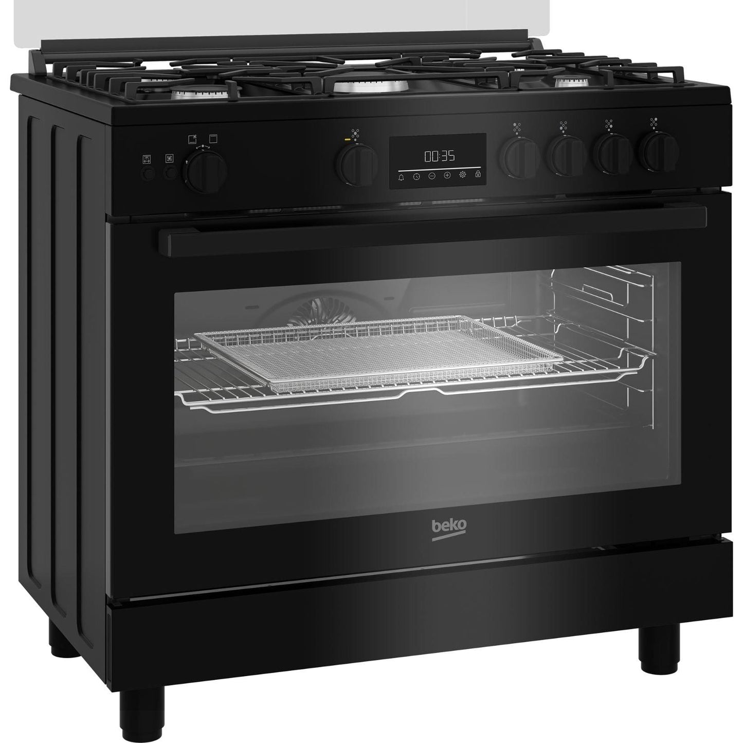 بوتاجاز غاز بيكو ، عدد 5 شعلة ، اسود - BGGR 11225 GB