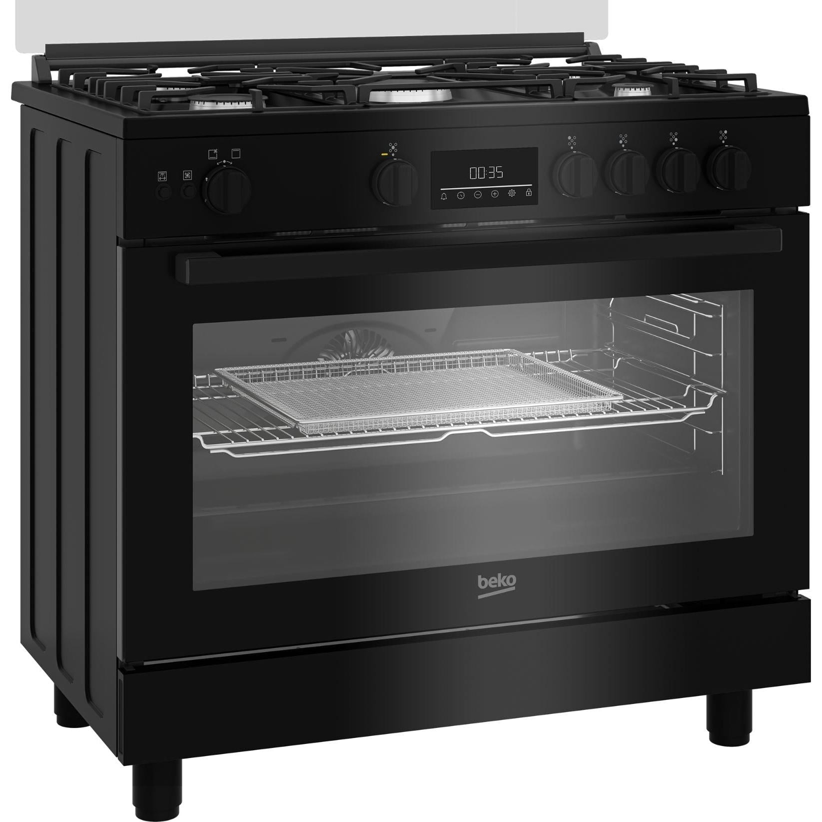 بوتاجاز غاز بيكو ، عدد 5 شعلة ، اسود - BGGR 11225 GB