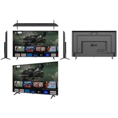 تلفزيون سمارت هاير ، مقاس 55 بوصة ، ليد ، دقة 4K UHD ، ببسريفر داخلي - H55K80EU