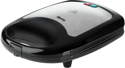 Mienta Sandwich & Waffle Maker, 1200 Watt, Multicolor - SM27609A