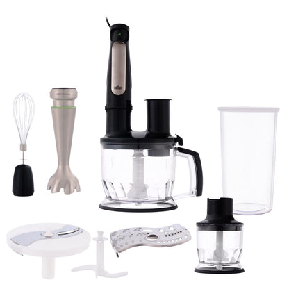 Braun MultiQuick Hand Blender, Silver and Black - MQ7085