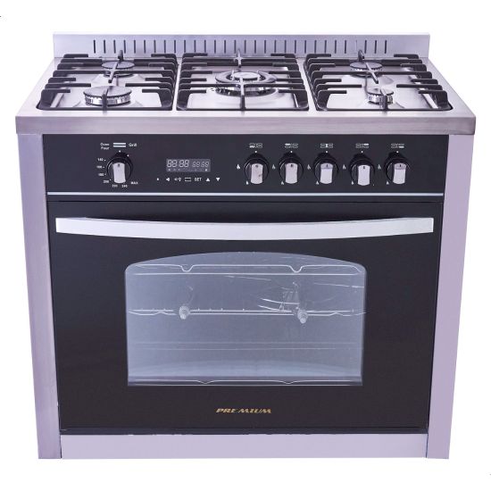 Premium Cook 5Burners PRM6090SS-1GC-511-IDSP-GO-2W