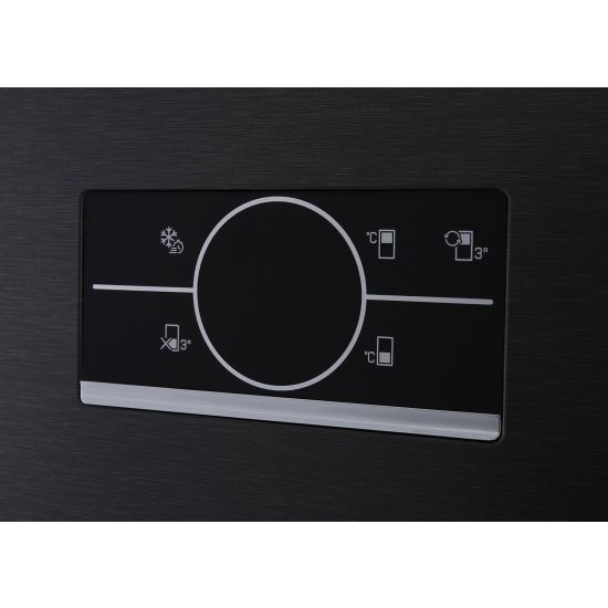ثلاجة بفريزر علوي بيكو RDNE650E60ZXR ، سعة 626 لتر ، نوفروست ، بانفتر ، اينوكس