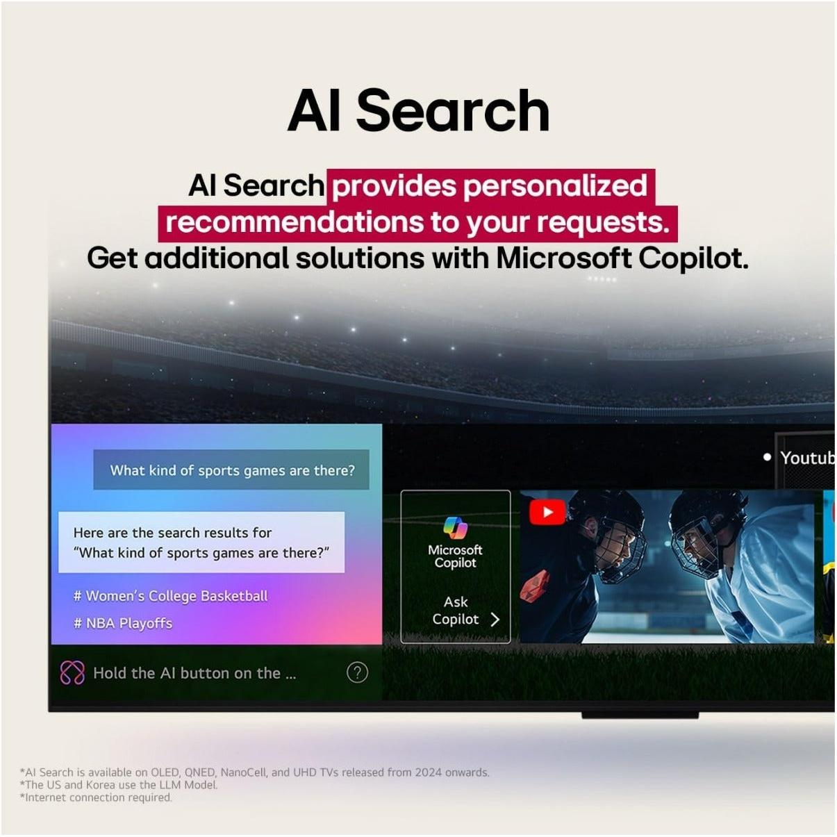 تلفزيون سمارت إل جي ، مقاس 55 بوصة ، ليد ، دقة 4K UHD ، ببسريفر داخلي - 55NANO80A6A