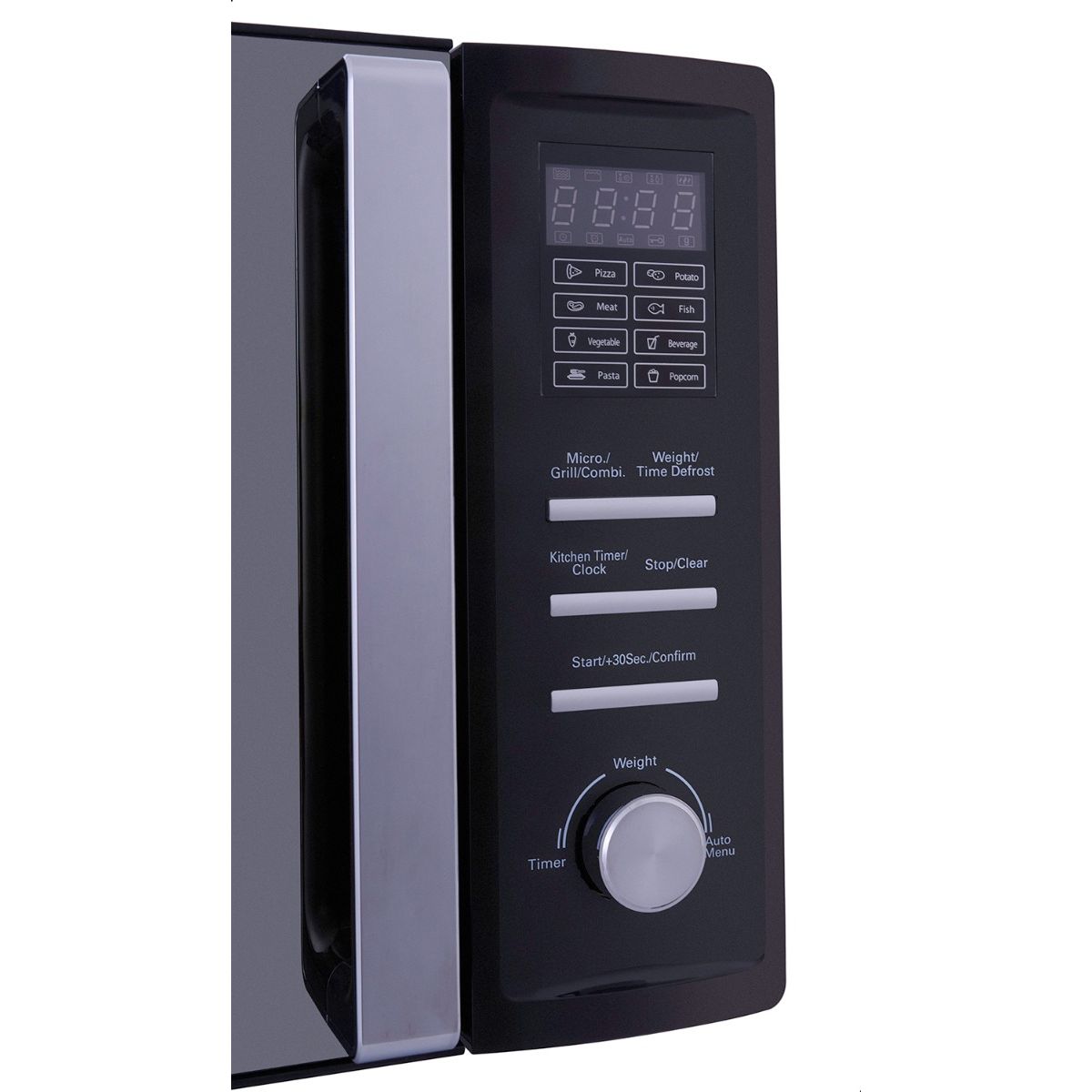 Microwave With Grill Tornado, 36 Liters, 1000 Watts, Black - MOM-C36BBE-BK