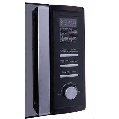Microwave With Grill Tornado, 36 Liters, 1000 Watts, Black - MOM-C36BBE-BK