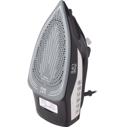 مكواة بخار وان لايف ، اسود وابيض - ST250C