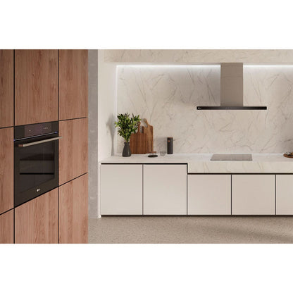 شفاط بلت ان حرف T الجي ، مقاس 90 سم ، فضي - HC7Z2425S.CBKZEEC