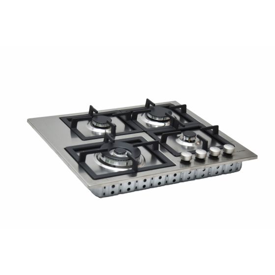 بوتاجاز مسطح بلت ان فولجور - HFG64LG4BFT, ستانلس ستيل, 4, 60 سم