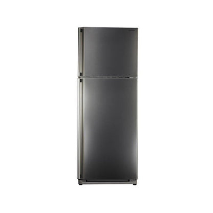 ثلاجة بفريزر علوي شارب SJ-48C(ST) ، سعة 396 لتر ، نوفروست ، لا ، ستانلس ستيل