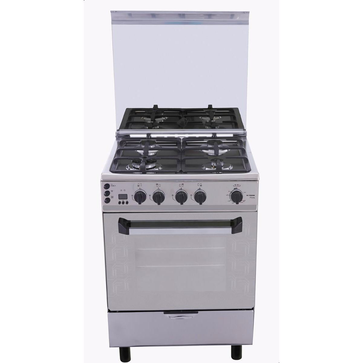 بوتجاز غاز فريش Plaza 3440 ، عدد 4 شعلة ، ستانلس ستيل - 3440