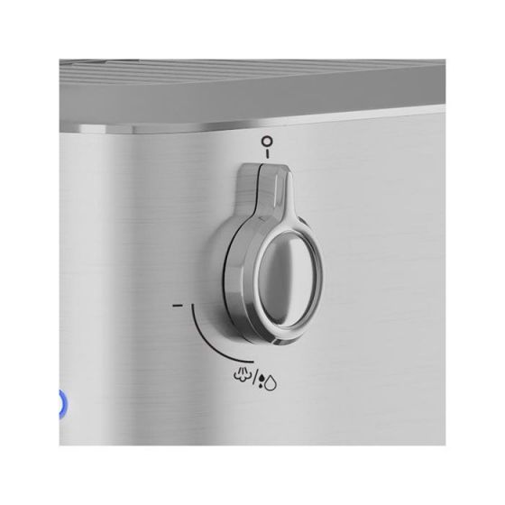 ماكينة اسبريسو ميانتا ، سعة 1.5 لتر ، 2 كوب ، فضي - CM31916A