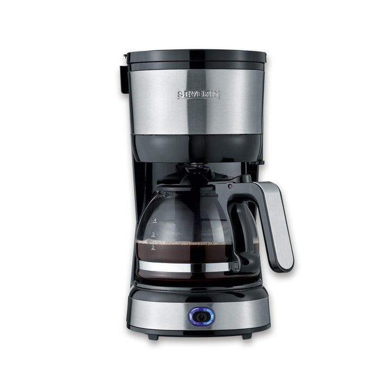 Severin Compact Filter Coffeemachine, 560ml, 750W, Black - KA 4819