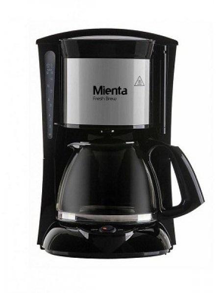 Mienta Fresh Brew Coffee Maker, 1.2 Liter Capacity, 1000 Watts, Black