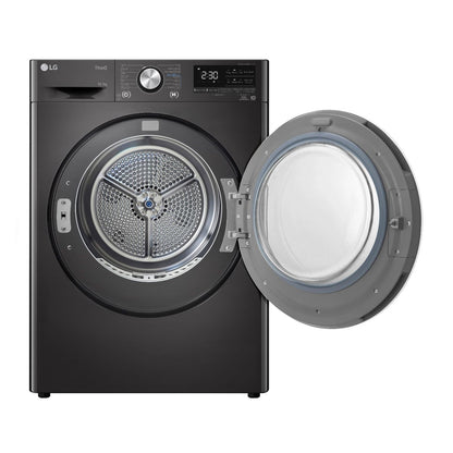 مجفف ملابس ال جي ، سعة 10.1 لتر ، اسود - RH10V9JV2W