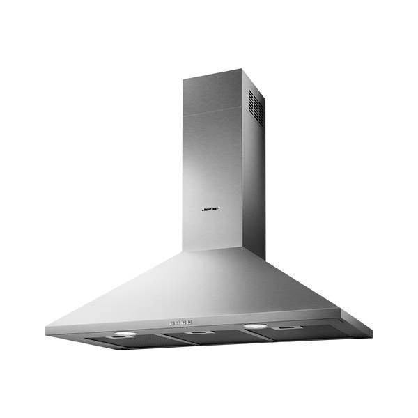 شفاt built in هرمي جيت اير اثينا ، مقاس 90 سم ، فضي - ATHENA DC IX IT 90