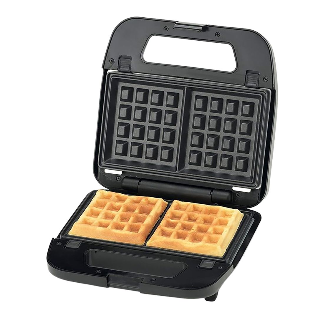 Kenwood Sandwich Maker 3 Plates 750W Black & Silver - SMM02