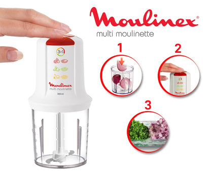 Moulinex Electric Chopper AT7151EG, White