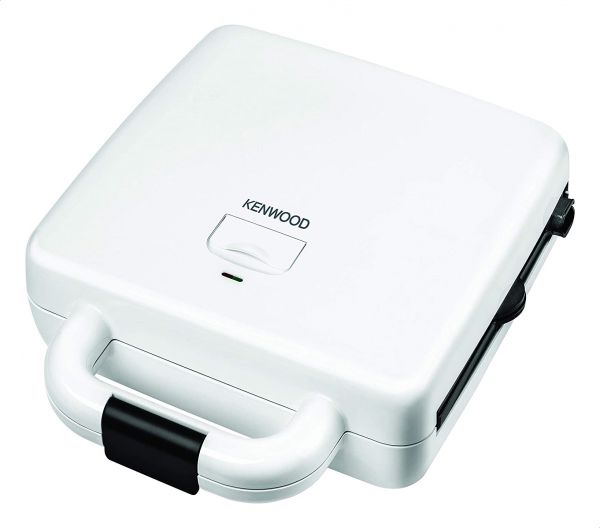 Sandwich Maker Kenwood 2 in 1, 1300 Watt, White and Black - SMP94