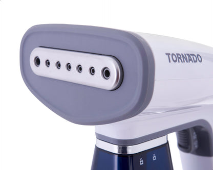 مكواة محمولة بالبخار تورنيدو ، ابيض وازرق - TST-HS1300