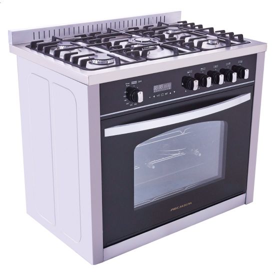 Premium Cook 5Burners PRM6090SS-1GC-511-IDSP-GO-2W