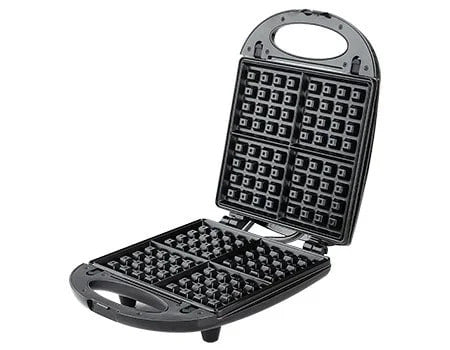 Mienta Sandwich & Waffle Maker, 1200 Watt, Multicolor - SM27609A