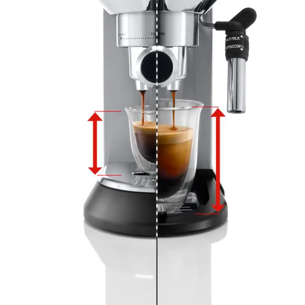 ماكينة اسبريسو ديلونجي ، سعة 1.1 لتر ، فضي - EC685.BK