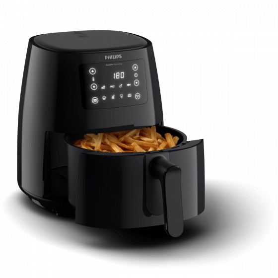 اير فراير ديجيتال فيليبس 3000 Series ، سعة 4.1 لتر ، اسود - HD924390