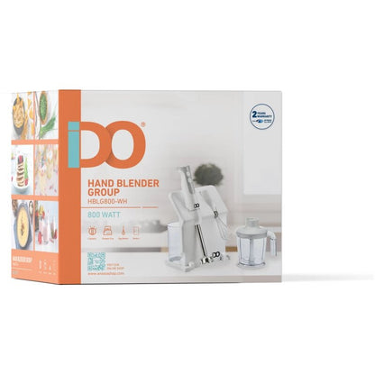 هاند بلندر اي دو ، ابيض - HBLG800-WH