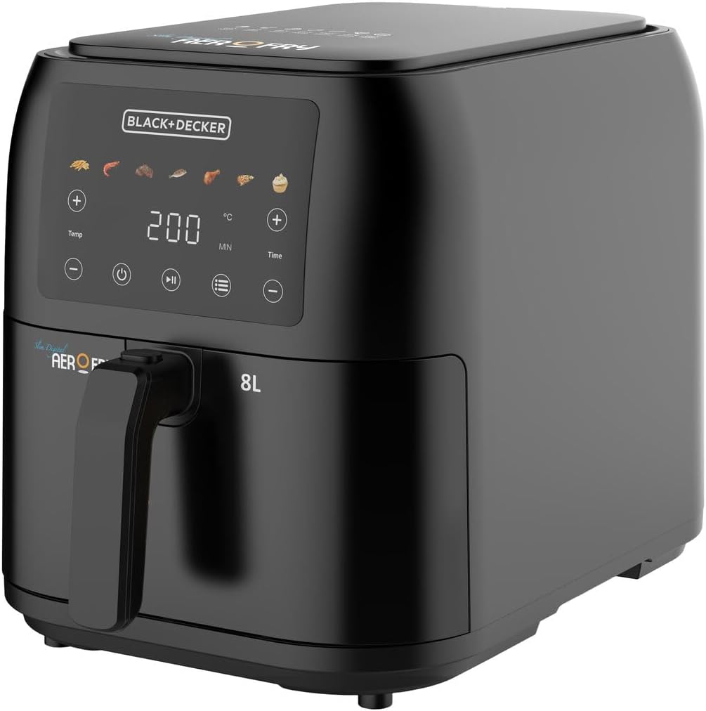 Black Decker Digital Air Fryer 8L 1700W SAF80-B5