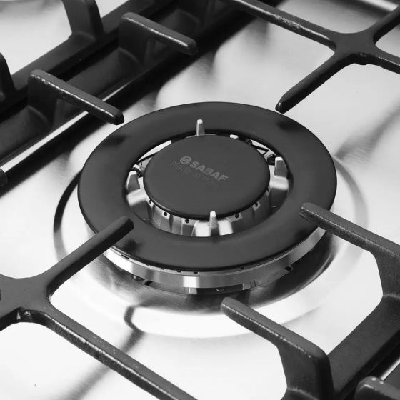 بوتاجاز غاز يونيون اير i-Cook Auto Cook ، عدد 5 شعلة ، ستانلس ستيل