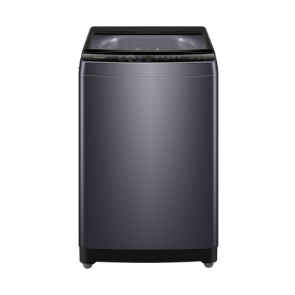 غسالة فوق اوتوماتيك هاير HWM100-316S8 ، سعة 10 كجم ، فضي غامق