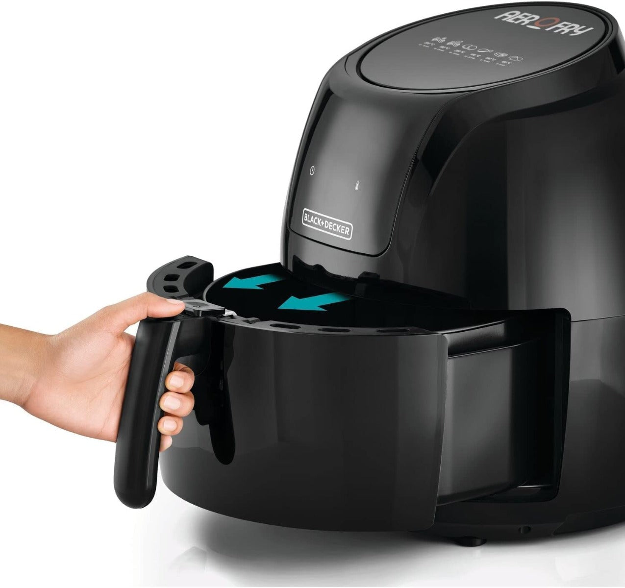Air Fryer Digital Black+Decker, Capacity 5.6 Liter, 1800 Watt, Black - AF625-B5