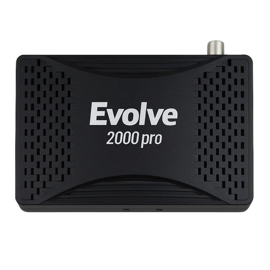 ريسيفر ايفولف 2000 Pro ، دقة FHD ، اسود - 2000 برو