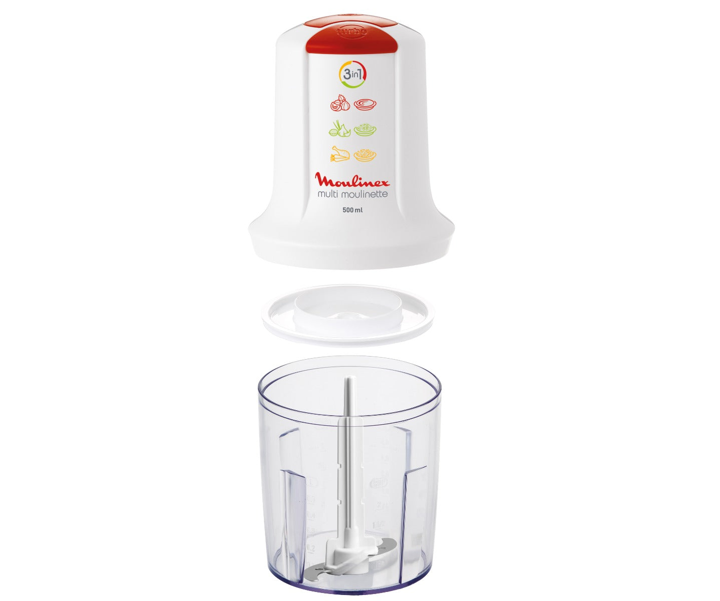 Moulinex Electric Chopper AT7151EG, White