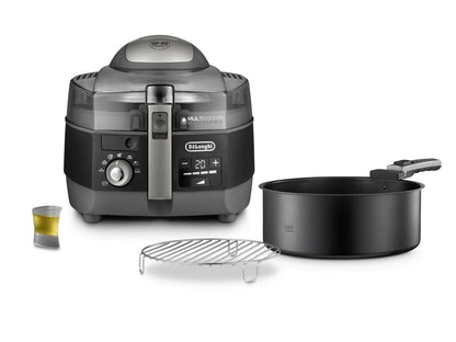 Air Fryer Delonghi Multi Fry, Capacity 1.7 kg, Black - FH13961BK