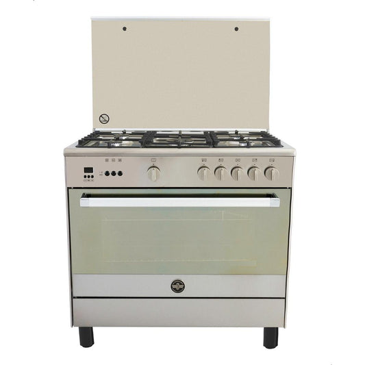 LA GERMANIA GAS COOKER 5 BURNER 9C10GLA1X4AWW , 5 SHALAH , STAINLESS STEEL