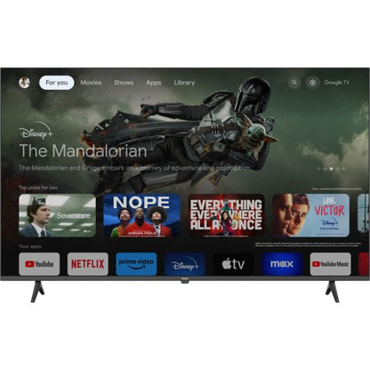 تلفزيون سمارت هاير ، مقاس 50 بوصة ، ليد ، دقة 4K UHD ، ببريسفر داخلي - H50K80EU