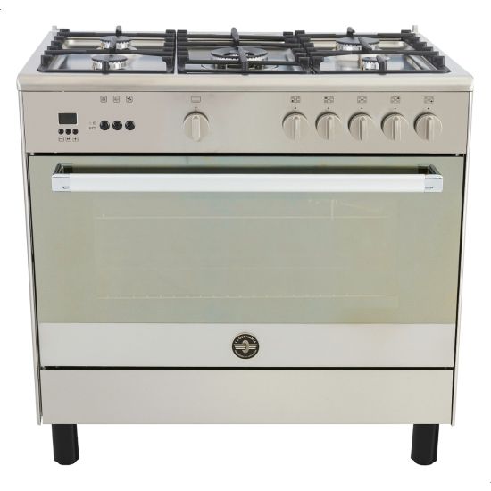 LA GERMANIA GAS COOKER 5 BURNER 9C10GLA1X4AWW , 5 SHALAH , STAINLESS STEEL