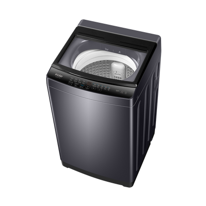 غسالة فوق اوتوماتيك هاير HWM100-316S8 ، سعة 10 كجم ، فضي غامق