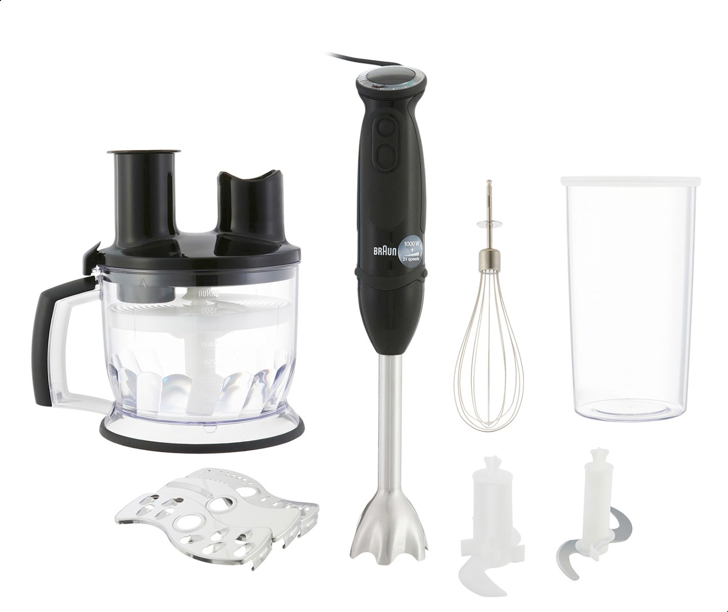 Braun Multiquick Hand Blender 1000 Watt MQ5275, Black