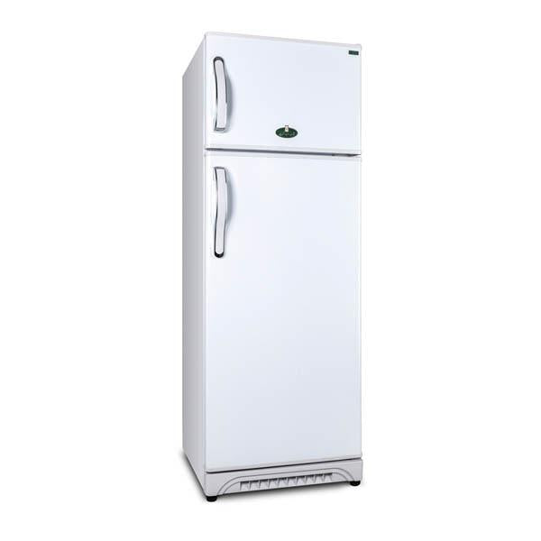ثلاجة بفريزر علوي كيريازي K330W/G ، سعة 335 لتر ، لا ، اخضر