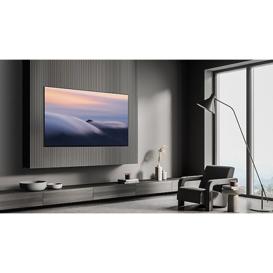 تلفزيون سمارت سامسونج ، مقاس 55 بوصة ، OLED ، دقة 4K UHD ، ببـريسفر داخلي - QA55S90DAWXXY