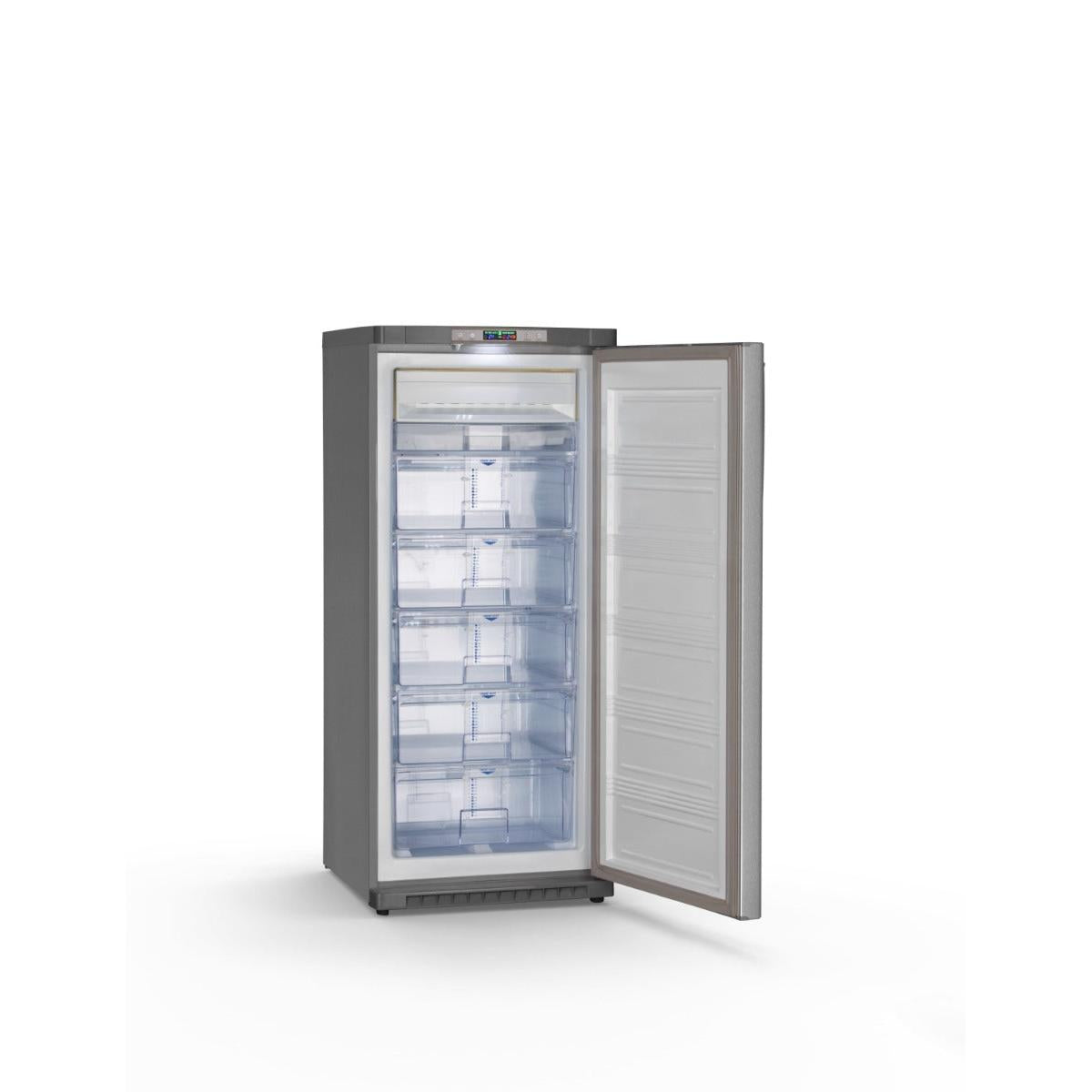 ديب فريزر رأسي كيريازي KH235VF ، سعة 230 لتر ، نوفروست ، بني - KH235VF