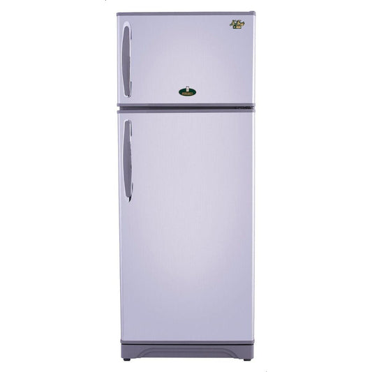 ثلاجة فريزر علوي كيريازي ، سعة 370 لتر ، نوفروست ، لا ، فضي - KH371NV/2