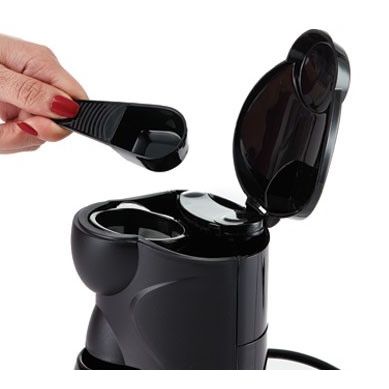 ماكينة قهوة مينتا CM31416A ، سعة 1 كوب ، 300 وات ، اسود