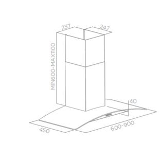 شفاt بلت ان حرف T تربو اير ، مقاس 90 سم ، فضي - IRIS IX/BL/F/92/PB